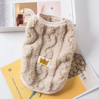 Soft Cozy Cat Clothes Autumn Winter