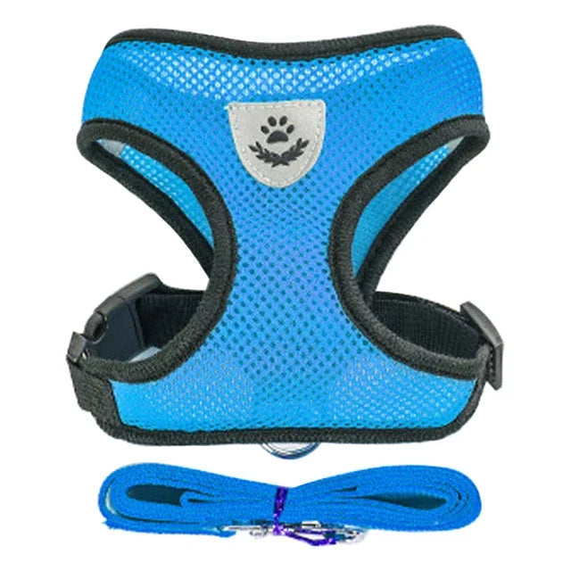 Cat Harness Vest Walking Leash For Puppy