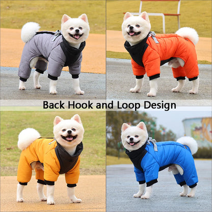 Winter Warm Thicken Pet Dog Jacket Waterproof