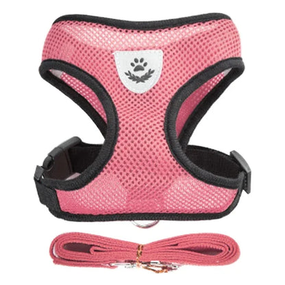 Cat Harness Vest Walking Leash For Puppy