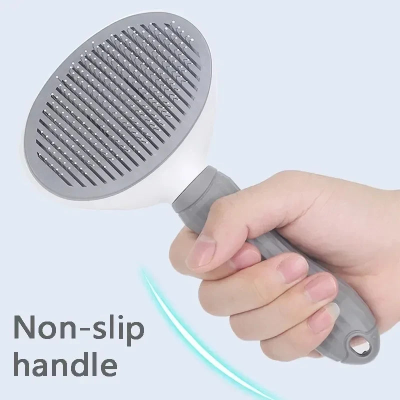 Self Cleaning Pet Hair Remover Brush
