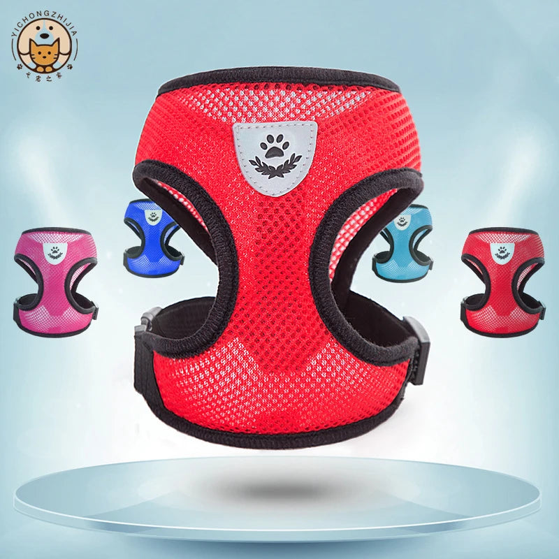 Cat Harness Vest Walking Leash For Puppy