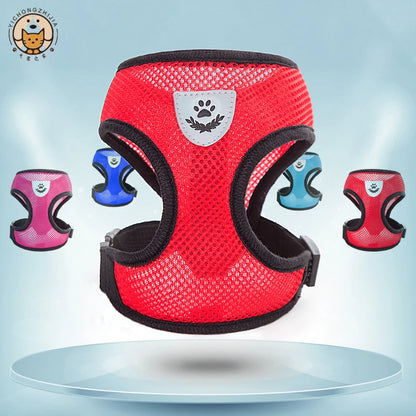 Cat Harness Vest Walking Leash For Puppy