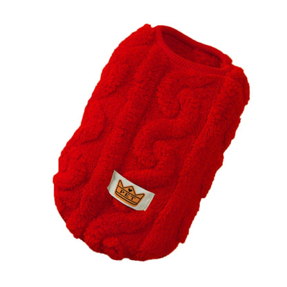 Soft Cozy Cat Clothes Autumn Winter