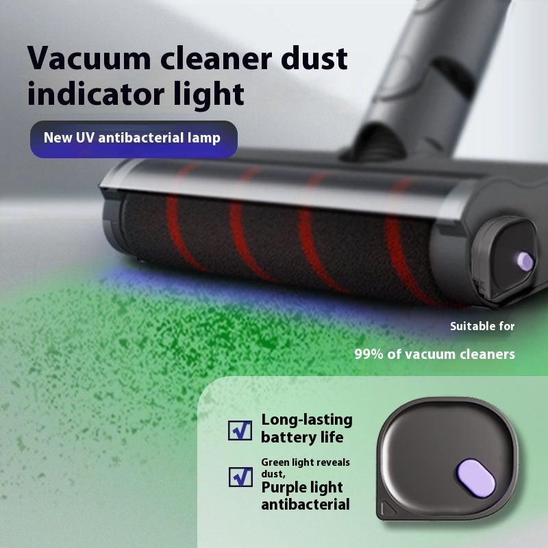 Vacuum Cleaner Sweeping Laser Light